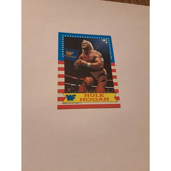 1987 Topps WWF Hulk Hogan Trading Card #3 Vintage Wrestling - Picture 1 of 2